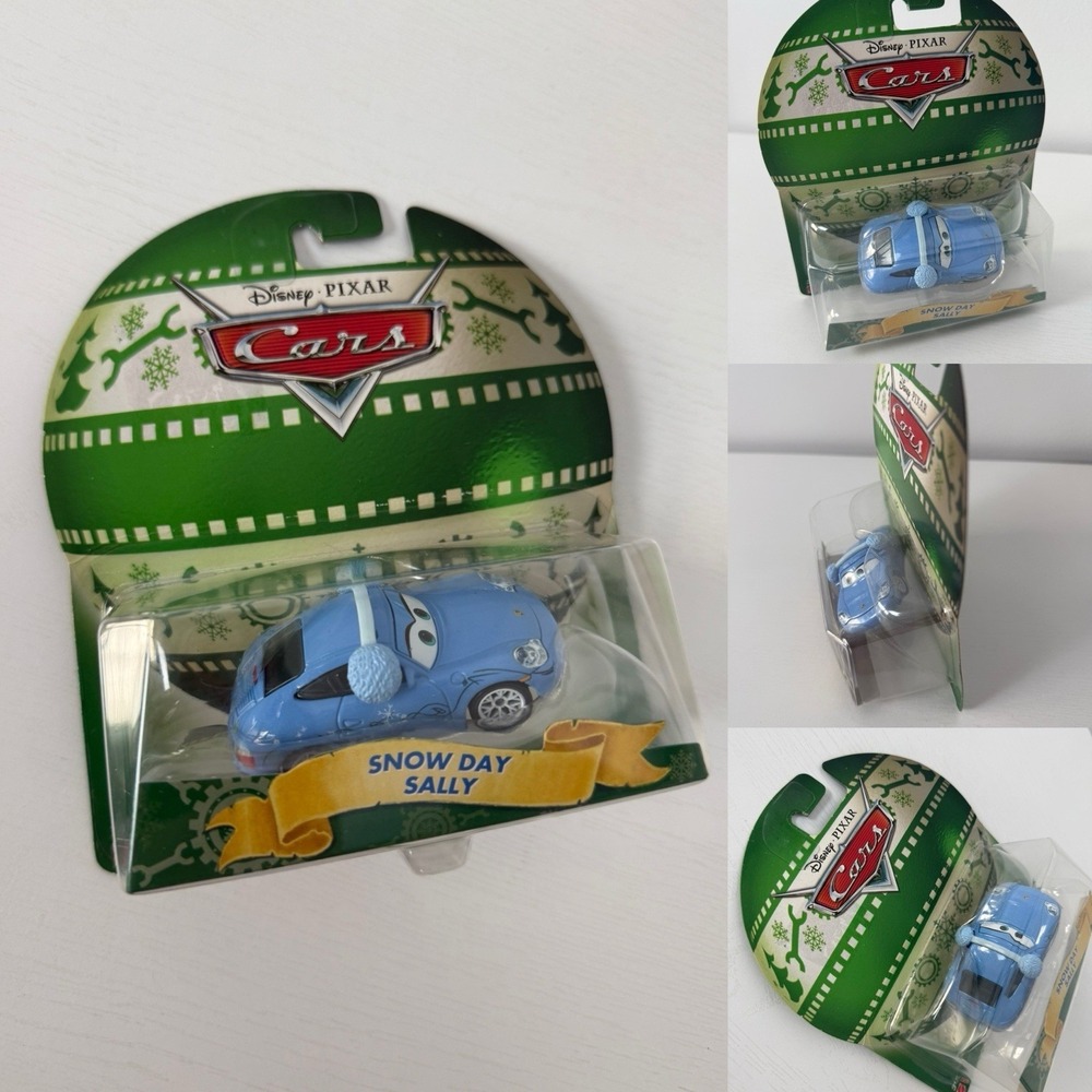 Disney Pixar‎ Cars - SNOW DAY SALLY CHRISTMAS HOLIDAY 2016 - 1:55 Diecast